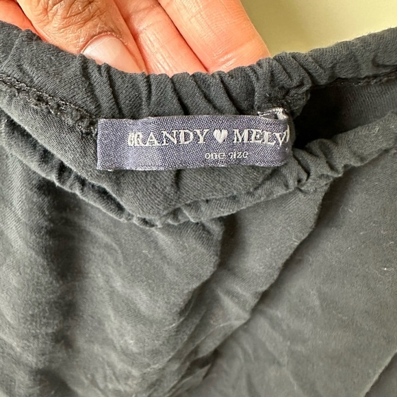 Brandy Melville  Black Romper Onesize - Picture 4 of 4